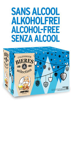 Calendrier Bières Sélection AMSTEIN SANS ALCOOL