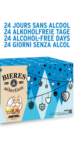 Calendrier Bières Sélection AMSTEIN SANS ALCOOL