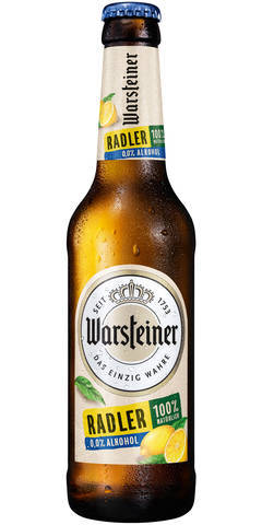 Warsteiner Radler Alkoholfrei